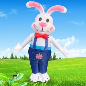 NIB Inflatable Bunny Costume (Adult)